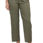 Theory Fern Linen Blend Cortland Pants. Size L. MSRP $245 Photo 0