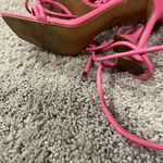 EGO  Vibrant Pink Strappy Heels Photo 3