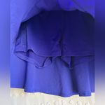 Title Nine  Ruffle‎ Hem Athletic Skort Sz M Purple Photo 2