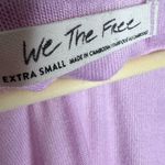 Free People Take The Plunge Tank Top XS Lilac Scoop Neck Minimalist Jersey Knit Photo 7