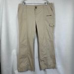 Eddie Bauer  Vashon Fit Women's‎ Plus 20 Beige Utility Cargo Pants Casual Neutral Photo 1