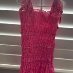 Amazon Pink and Red Floral Mini Dress Size XS Photo 1