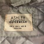 Ashley by 26 International Ashley 26 International Women Jacket Lg Grey Diamond Quilt Pocket Lined Classic Photo 2