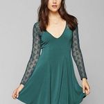 Urban Outfitters UO Lace Top Skater Dress Photo 0