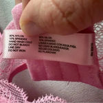 Juicy Couture Padded Pink Lace Adjustable Straps Women’s Cup Size 38DD Barbie Photo 7