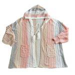 POL Cream and Pink Knit Sweater Photo 1