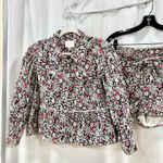 Cinq à Sept Floral Lizzie Jacket & Penny High Waisted Shorts Set Multi Women's 6 Photo 2