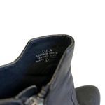 Ash  Chelsea Lula Wedge Ankle Black Leather Funky Bootie, Sz EU37 Photo 7