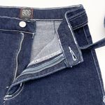 BDG Womens 27 Dark Wash O-Ring Belted High Rise Bootcut Crop Jeans Retro Photo 6