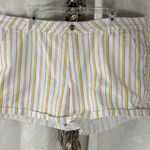 a.n.a Striped Midi Shorts Women’s 18 | Pastel Coastal Preppy Y2K Resort Vibes Photo 0