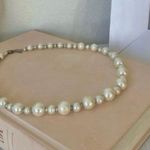 Pearl & Bead Necklace Vintage “Ulyssia” Elegant Classic Style Minimal Pearlcore White Photo 3