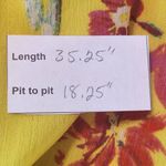 All in Favor  Yellow Floral Mini Wrap Dress NWT Size Medium Yellow Wrap Dress Photo 9