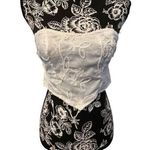 SheIn  Floral Tube Top Coquette Beach Summer Vacation Photo 0