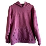 Burton  Mine 77 Hoodie Oversized Jacket Zip Pocket Sleeve 100% Cotton Purple S Photo 0