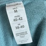 Marika Hoodie Sweatshirt Women Cutout Detail Heather Blue Smoke French Terry Med Photo 11