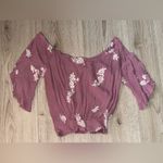 Love Tree  Pink Puff Sleeve short sleeve shirt top Photo 1