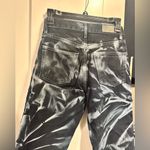 Carmar Premium Denim Black/White Tie Dye Jeans Black Size 25 Photo 5