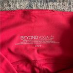 Beyond Yoga NWT  Powerbeyond High Waisted Midi Leggings in Retro Red Size L Photo 3