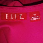 Elle  12 Shocking Pink Shift Dress Photo 4