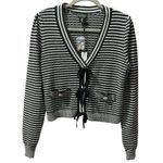 NICOLE MILLER NEW YORK 2 Piece Cardigan and Dress Set M Black/White NWT Black Size M Photo 5