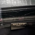 Vintage Rina Rich Shoulder Bag/Clutch Black Photo 5