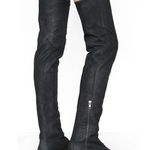 Ld Tuttle The Shaper Over The Knee Boot Black 37.5 Size 6.5 Photo 1