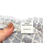 Prose &‎ Poetry Blue and Cream Textured Geometric Print Dress Dress Size Small Photo 12