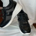 Juicy Couture BLACK PLATFORM SNEAKER WITH RHINESTONES SIZE 8.5 Photo 1