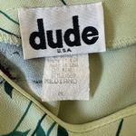 Vintage ‘90s Dude U.S.A. Light Green Floral Maxi Dress Size M Photo 5