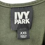 Ivy Park by Beyoncé | XXS | Dark Khaki Green Logo Ribbon Long Sleeve Bodysuit Photo 4