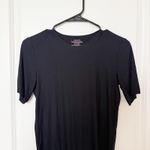 Commando Butter Luxe Short Sleeve Bodysuit Sz Large Classic Minimalist Stretch Black Photo 1