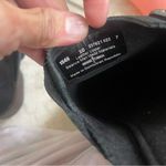 Minnetonka Women’s Black Leather Clogs Slip On Shoes 1.5” Block Heel Size 10 Photo 6