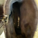 Bare Traps Sandee Black Leather Ankle Booties Buckle Zipper Women's Size 8.5M Photo 3