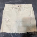 Hollister White Mini Skirt Photo 0