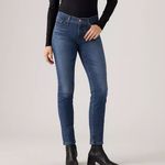 Levi's Levi 312 Shaping Slim Jeans Women Size 29 Medium Wash Stretch 30” Inseam Classic Photo 1