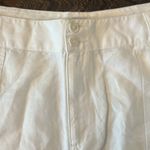 Sundance  Catalog White Linen Shorts 16 NWT Lace Trim Pockets Cotton Coastal Photo 2