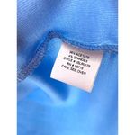 Choices Sweater Womens Large Cardigan Turquoise Lightweight Crochet Open Front Blue Photo 4