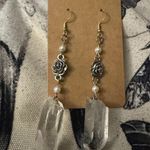 Handmade Clear Quartz Earrings  Photo 0
