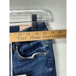 Wax Jean High Rise Denim Skinny Jeans Dark Blue Wash Ripped Distressed Sz 1/25 Photo 10