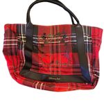 Victoria's Secret Victoria Secret Red black plaid tote bag purse Photo 0