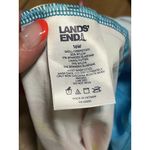 Lands' End  Bikini Swimsuit Top‎ Plus Size 16W Elastic Colorful Beach Floral NWT Photo 7