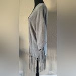 🤍BETTY & CO. Tassel Fringe Knit Shawl Wrap🤍 ~One Size Gray Size undefined Photo 2