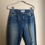 Mother Superior The Insider Crop Step Chew Jeans Sz 28 Better When Its‎ Wrong Blue Photo 3