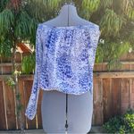 Ramy Brook  Printed Margie Top Off the Shoulder size XS Photo 3