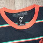 Samii Ryan NWT  Striped Flower Child Rose T-Shirt Size XS Photo 1