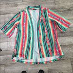 Crazy Train  Vibrant Knit Cardigan Photo 0
