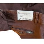 Eddie Bauer Nwt  4 Women's 29” Boyfriend midrise Shorts legend wash stretch brown Photo 4