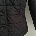 Hobbs London Katie Quilted Coat Black Size 10 Photo 2