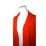 Women's Roaman's Red Cotton & Polyester Blend Cardigan Photo 2