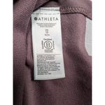 Athleta  Retroterry V-Neck Sweatshirt Tee Mauve Sleeveless Womens XS Photo 6